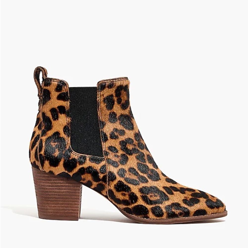 madewell | The Regan Boot in Leopard Calf Hair NWT - image 2